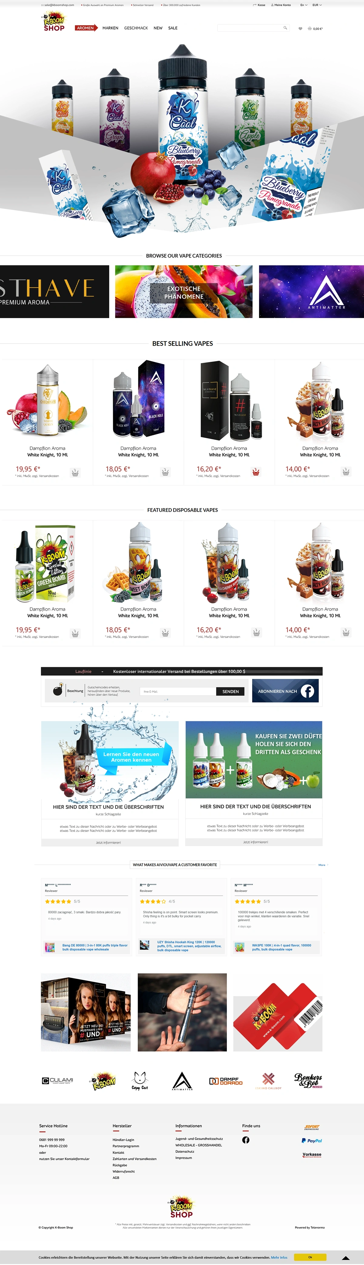 Kboom online store