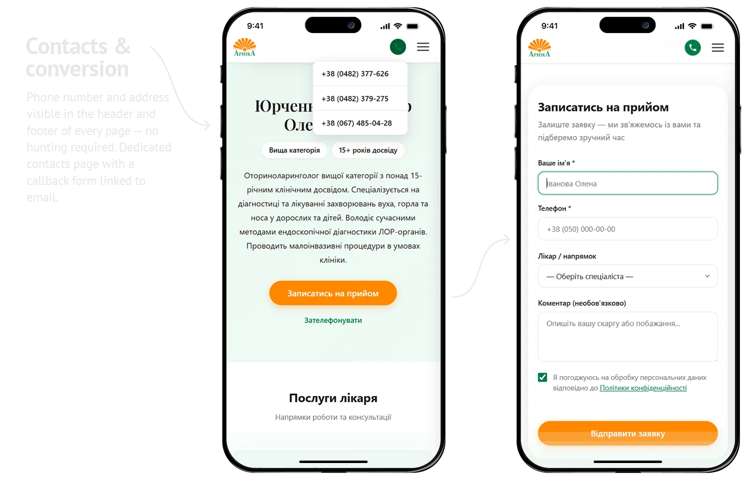 Arnika — new website