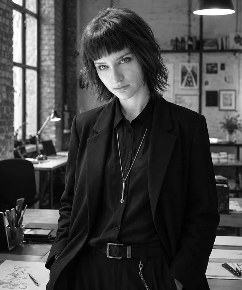 Portrait of Ena S.